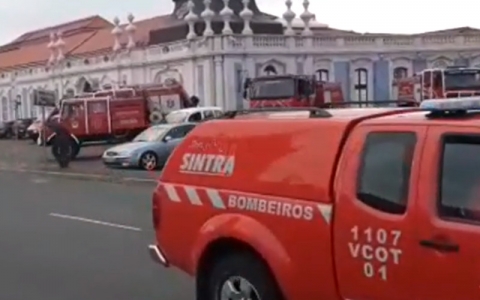 Bombeiros do concelho de Sintra apoiaram protesto contra a reforma da Proteção Civil